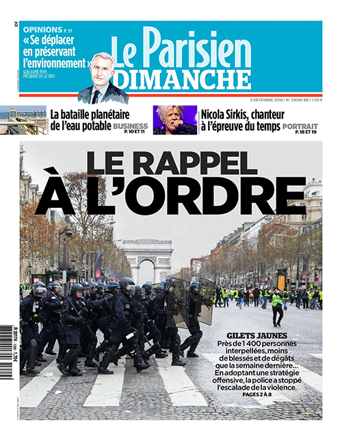 Gilets jaunes : Hé oh, Le Parisien, on se calme ? - Acrimed