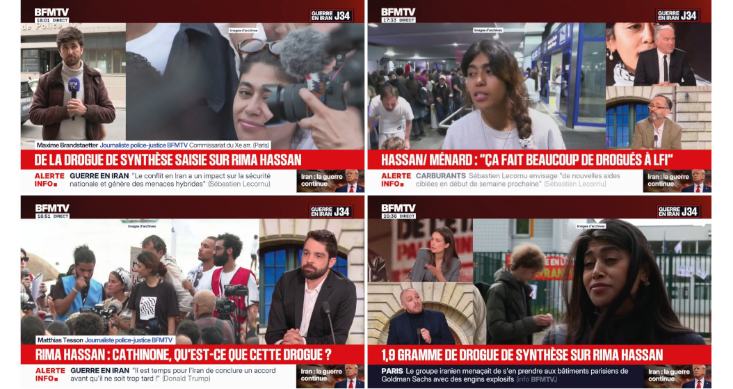 Rima Hassan et « la drogue » : fiasco médiatique, apothéose du journalisme policier