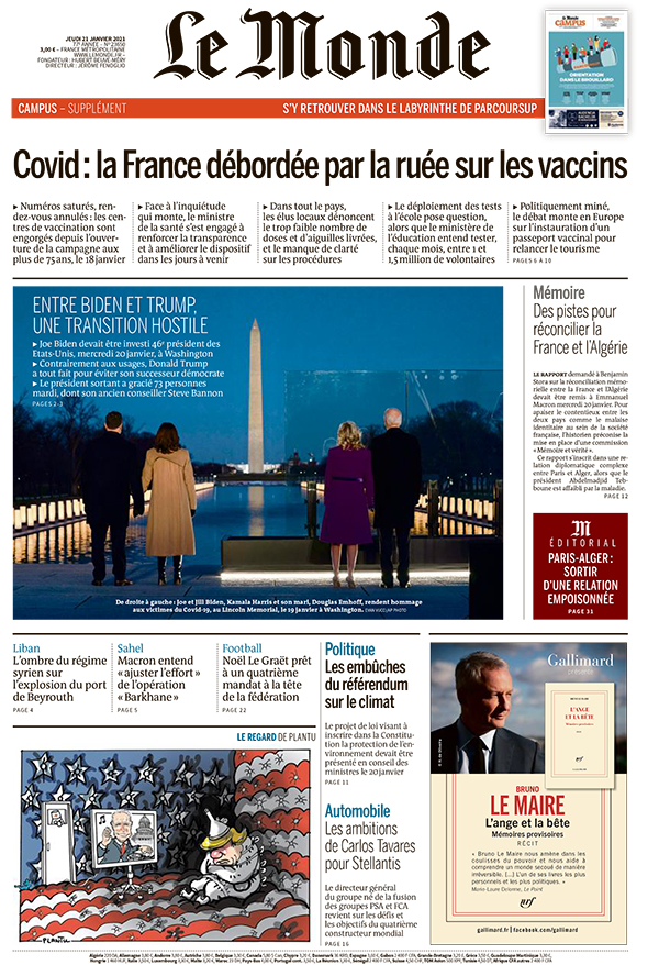 Le Monde, journal-sandwich de Bruno Le Maire - Acrimed | Action