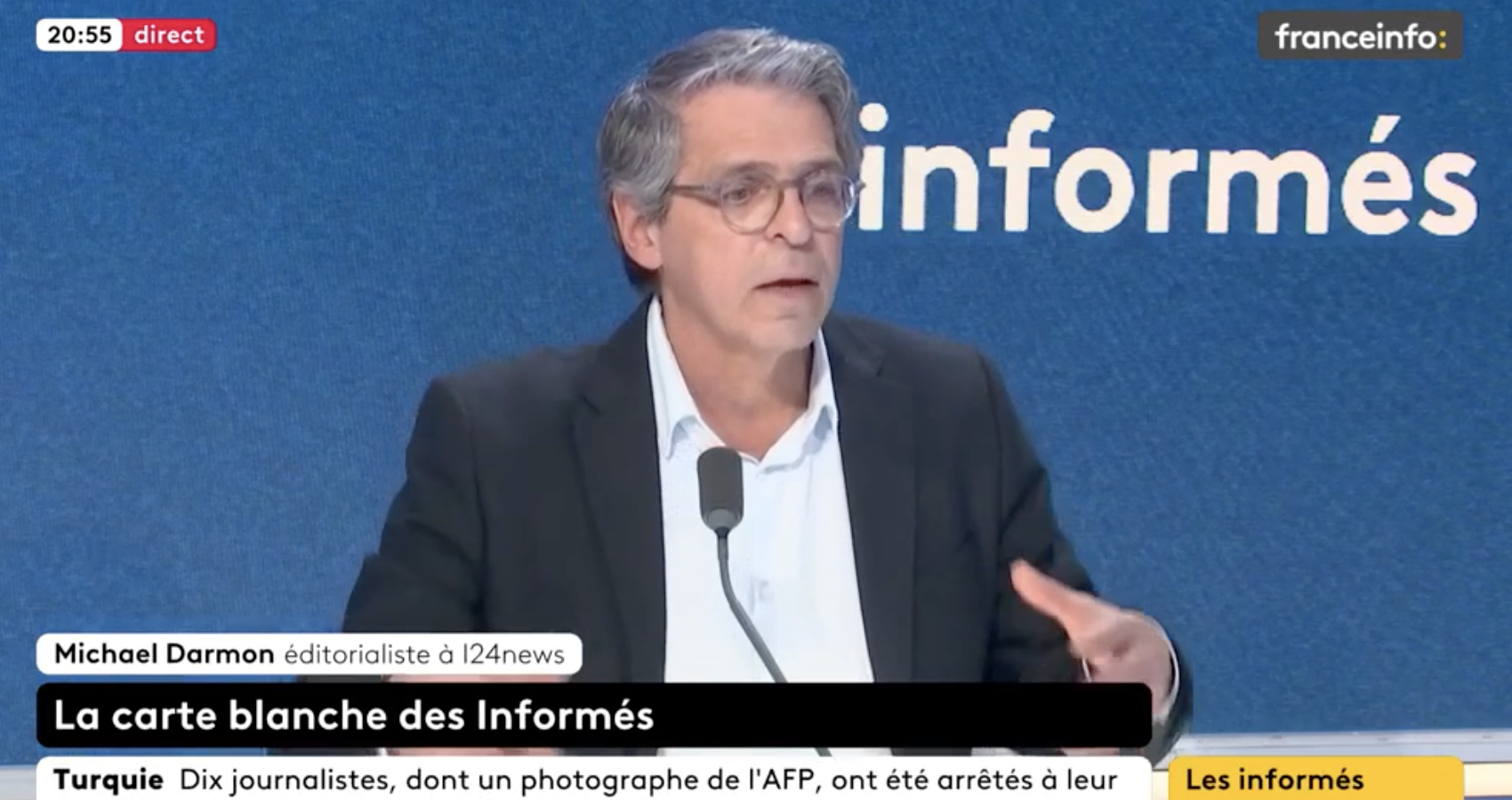 i24News : un rond de serviette sur France Info