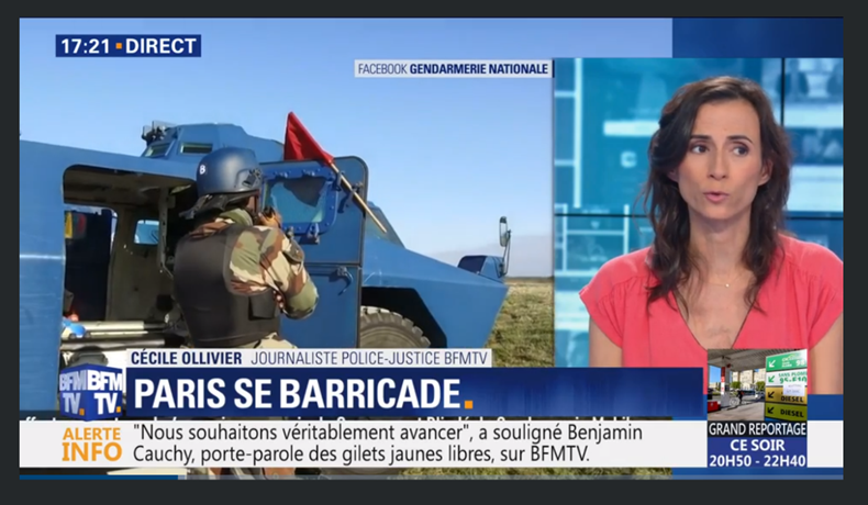 Gilets Jaunes Bfm Tv Et Cnews Préparent Le Siège De