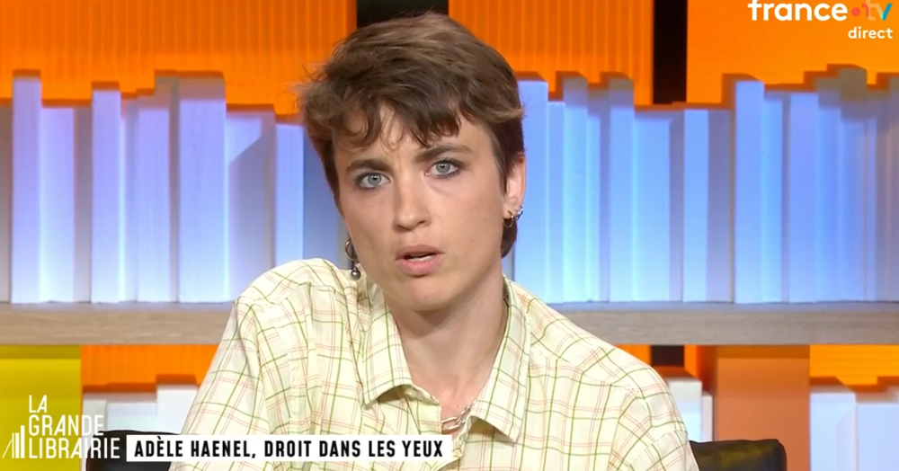 Solidarité avec la Palestine : France TV cen Adèle Haenel - Acrimed