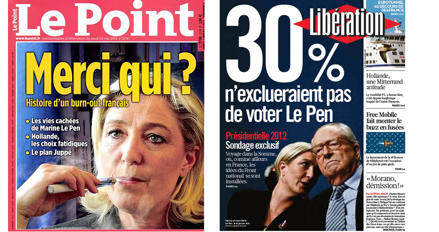 Le Pen et les médias, de Jean-Marie en 2002 à Marine en 2017