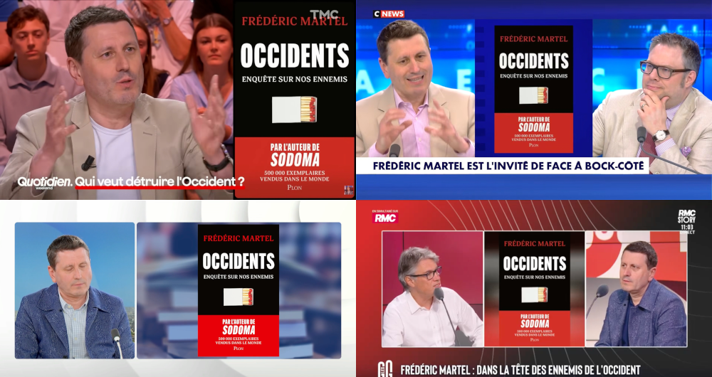 Frédéric Martel, une tournée promo au secours de l'Occident