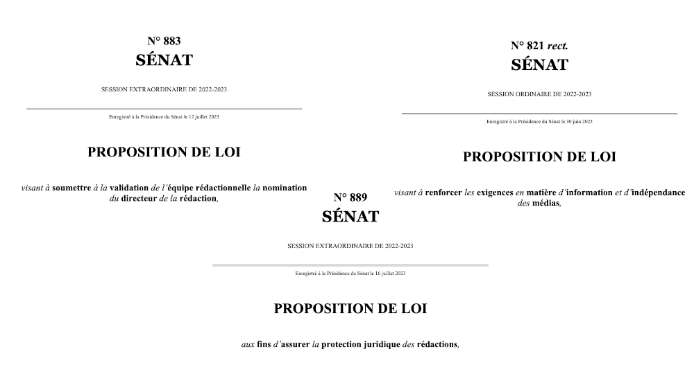 Désignation de la direction de la rédaction : une question politique